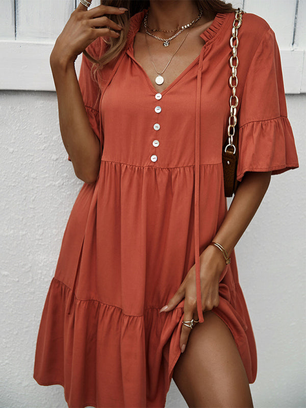 Mia Neck Tie Dress