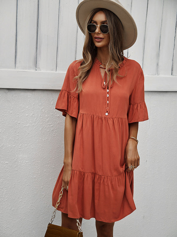 Mia Neck Tie Dress