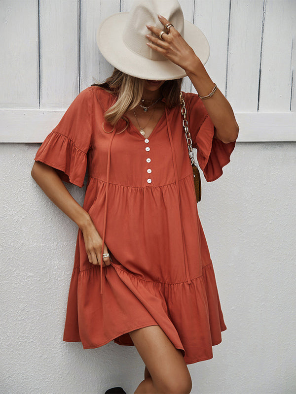 Mia Neck Tie Dress