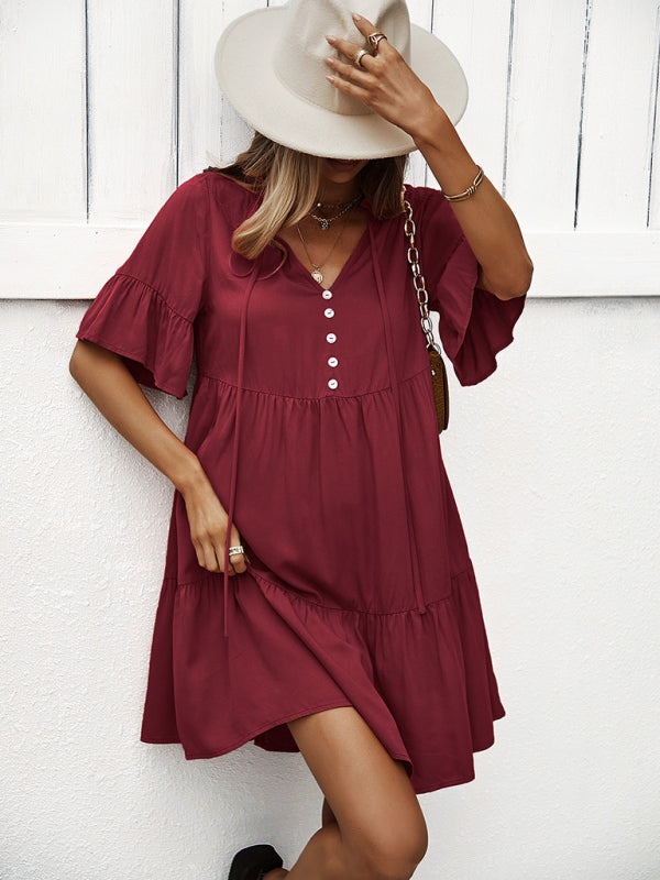 Mia Neck Tie Dress