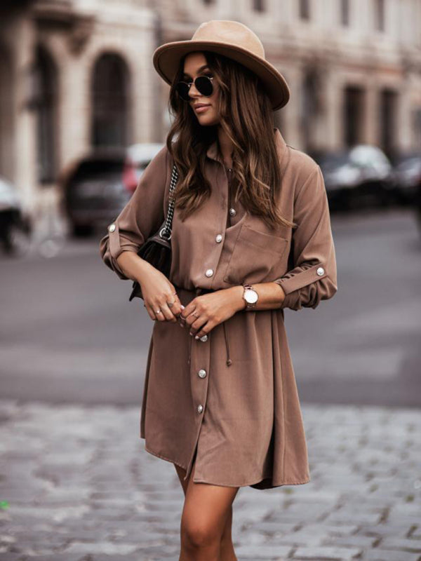 Vera Button Dress