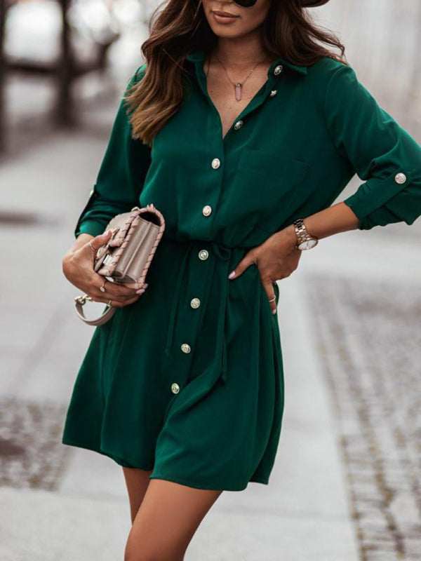 Vera Button Dress