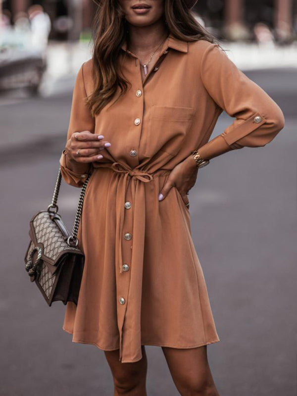 Vera Button Dress