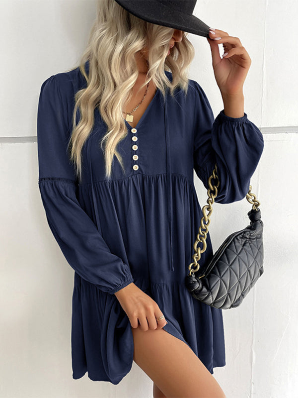 Hadley Button Sleeve Dress